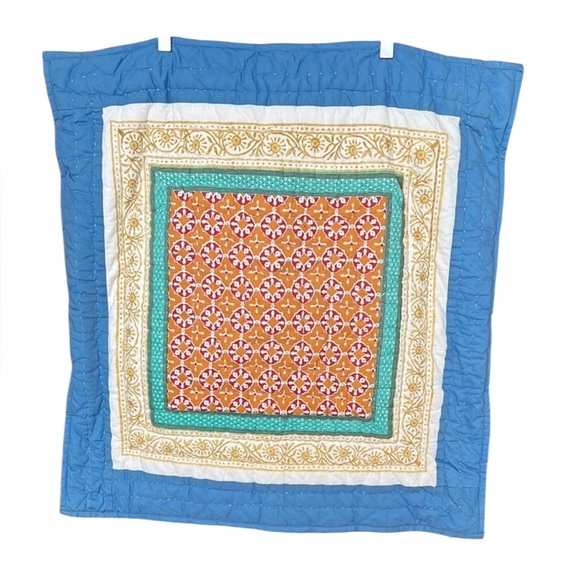 The Company Store Quilted Patchwork Euro Sham - Picture 1 of 3